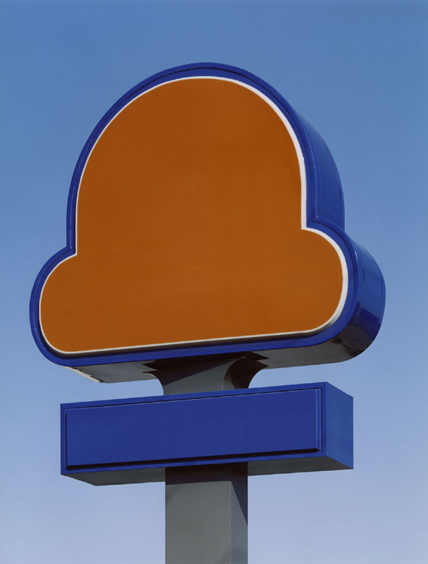 Blau orange, 2009, C-Print, 131,8 x 100 cm